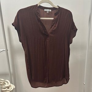 Rich Brown Women's Blouse